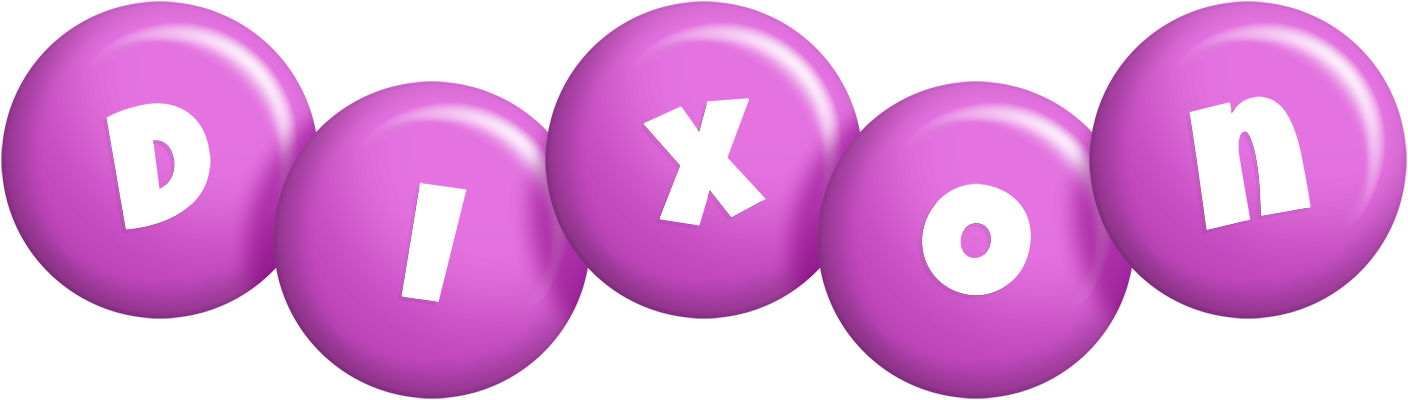 Dixon candy-purple logo