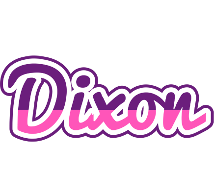 Dixon cheerful logo