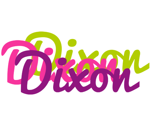 Dixon flowers logo