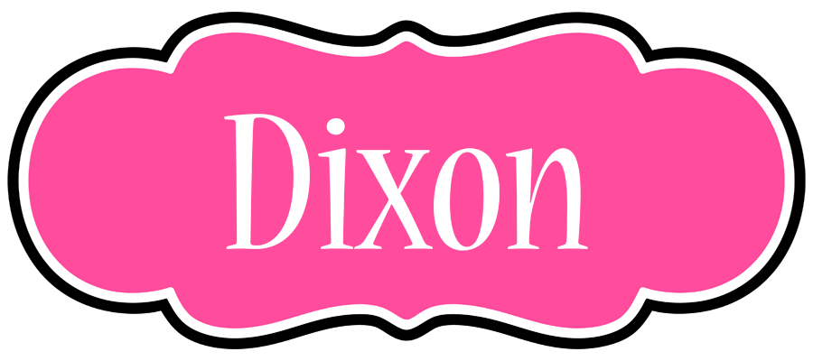 Dixon invitation logo