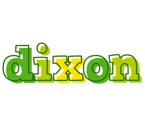 Dixon juice logo