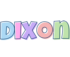 Dixon pastel logo