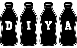 Diya bottle logo