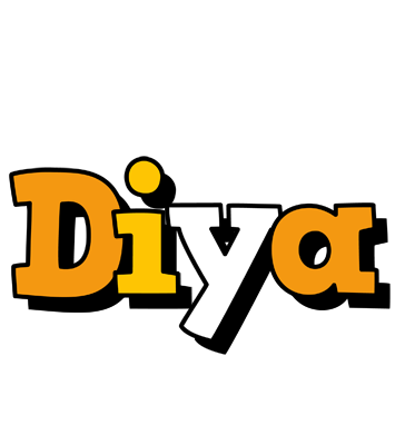 Diya cartoon logo