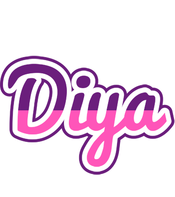 Diya cheerful logo