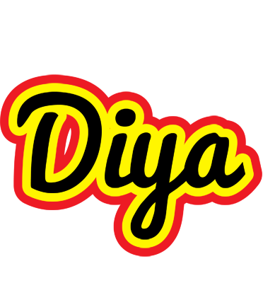Diya flaming logo