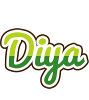 Diya golfing logo