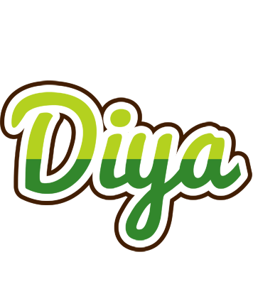 Diya golfing logo