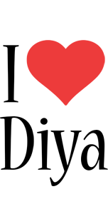 Diya i-love logo