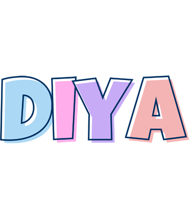 Diya pastel logo
