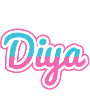 Diya woman logo