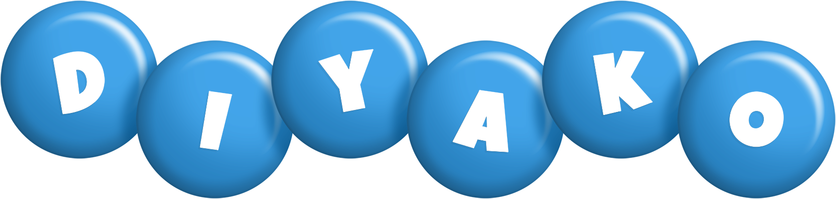 Diyako candy-blue logo