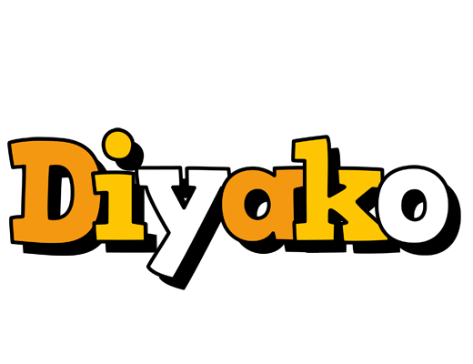 Diyako cartoon logo
