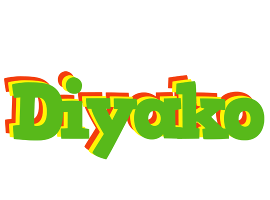 Diyako crocodile logo