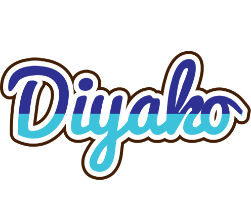 Diyako raining logo