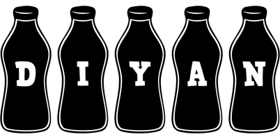 Diyan bottle logo