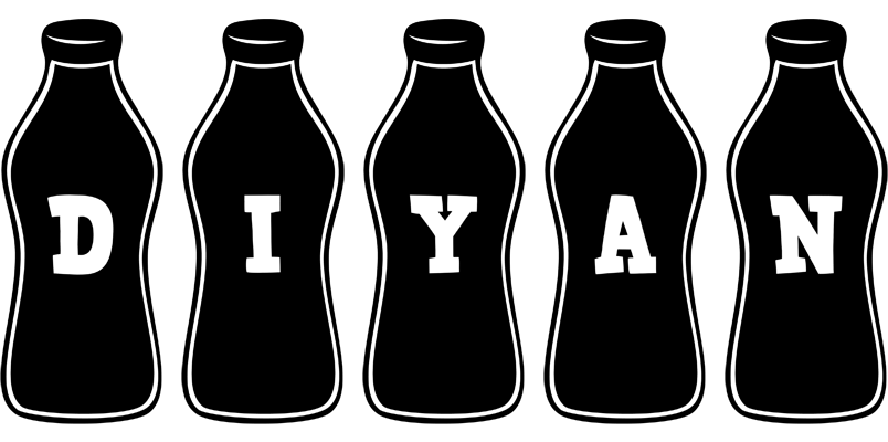 Diyan bottle logo