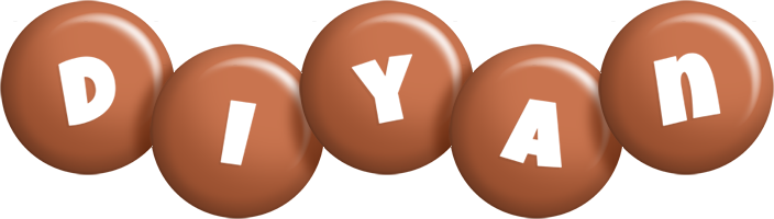 Diyan candy-brown logo