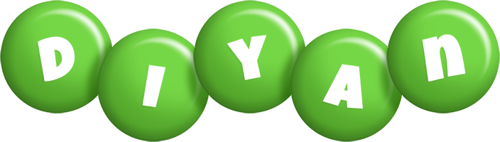 Diyan candy-green logo