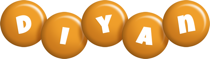 Diyan candy-orange logo