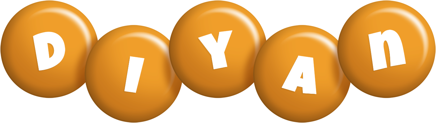 Diyan candy-orange logo