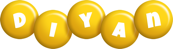 Diyan candy-yellow logo