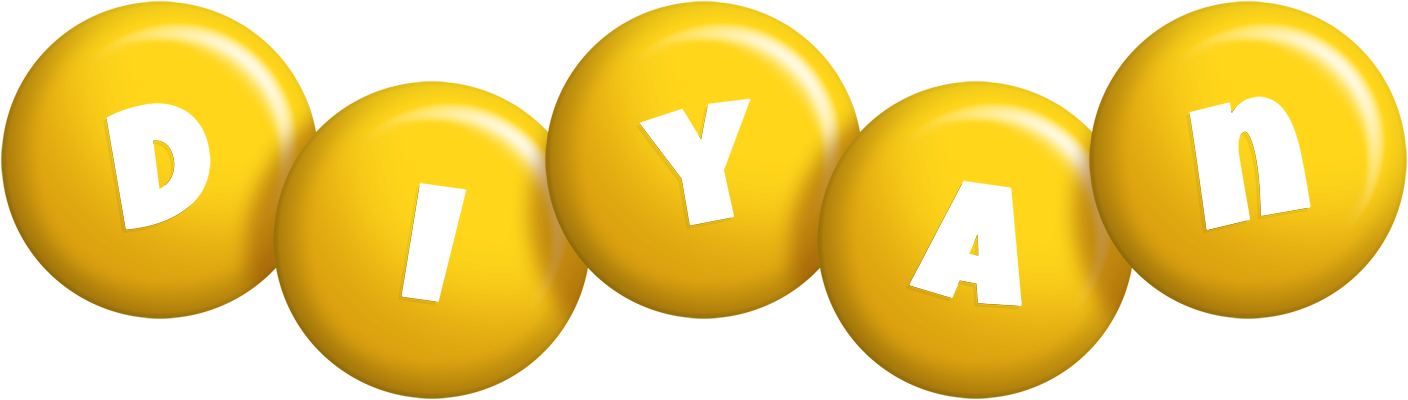 Diyan candy-yellow logo