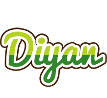 Diyan golfing logo