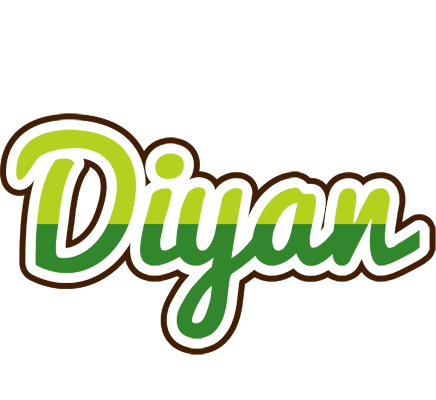 Diyan golfing logo