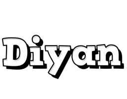 Diyan snowing logo