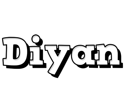 Diyan snowing logo