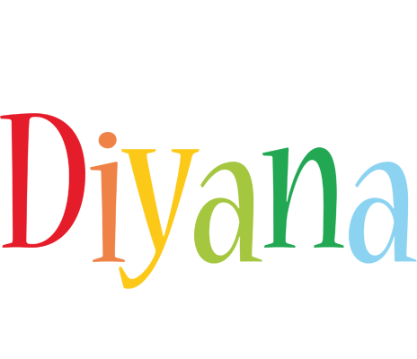 Diyana birthday logo