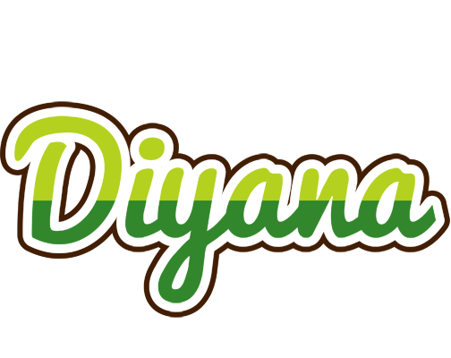 Diyana golfing logo