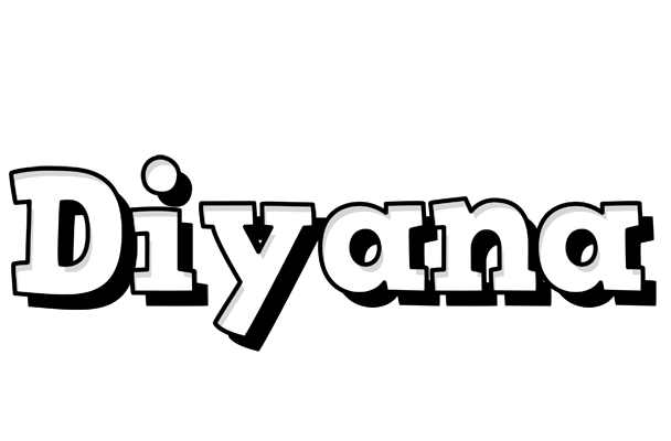 Diyana snowing logo