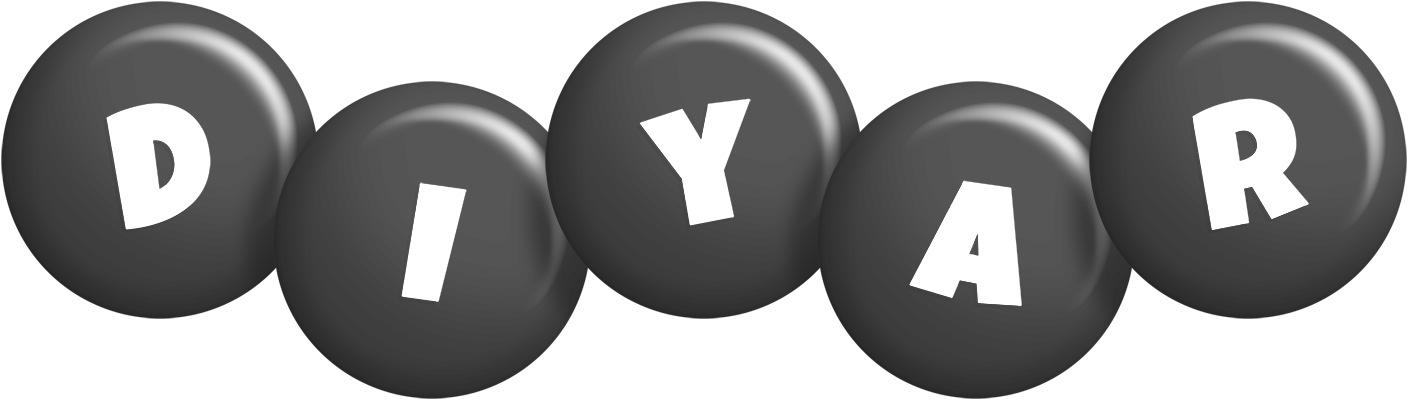 Diyar candy-black logo