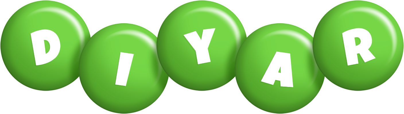 Diyar candy-green logo