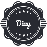 Dizzy badge logo