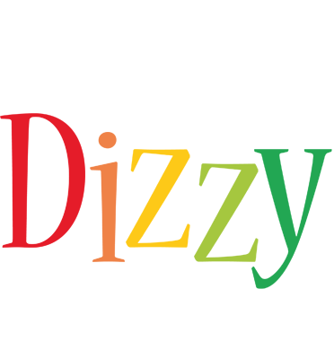 Dizzy birthday logo