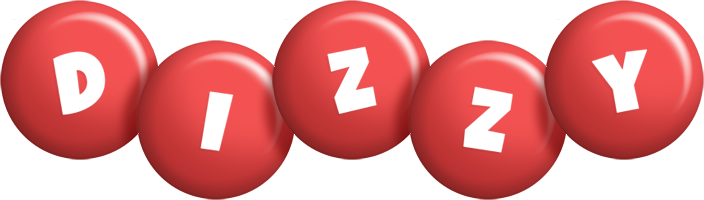 Dizzy candy-red logo