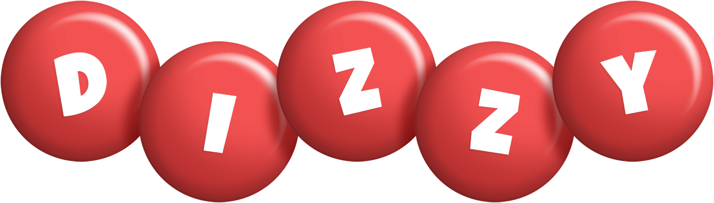 Dizzy candy-red logo