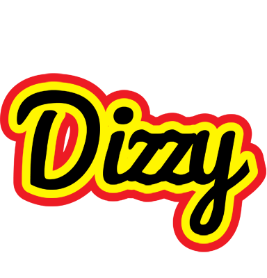 Dizzy flaming logo