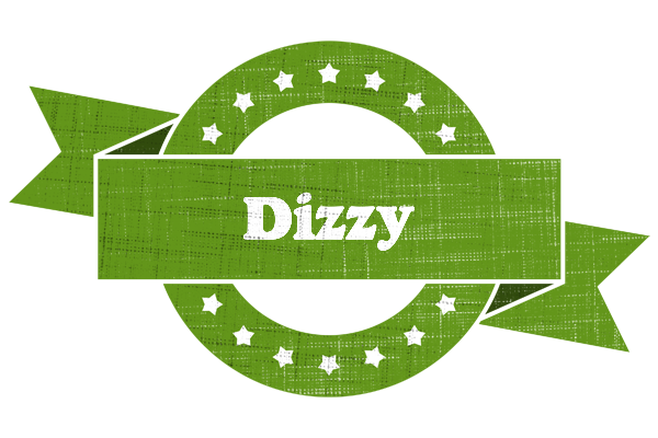 Dizzy natural logo