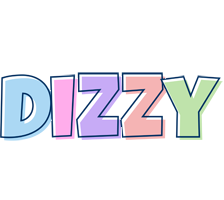 Dizzy pastel logo