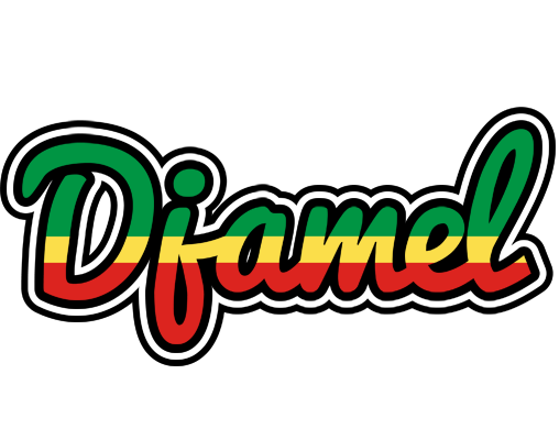 Djamel african logo