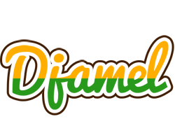 Djamel banana logo