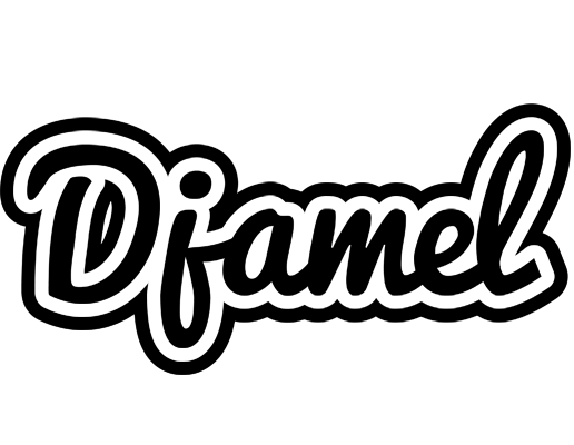 Djamel chess logo
