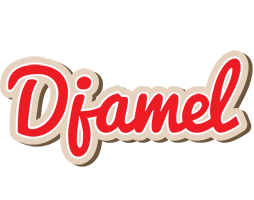 Djamel chocolate logo