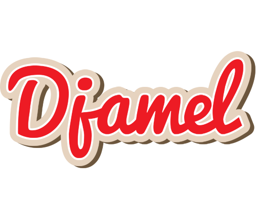 Djamel chocolate logo