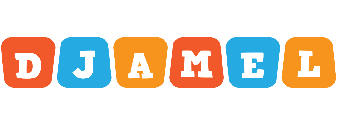 Djamel comics logo