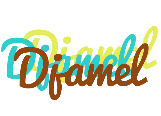 Djamel cupcake logo